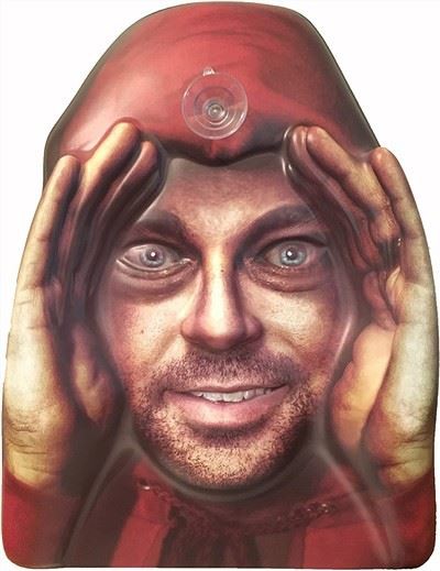 نظرة مخيفة لتزيين الهالوين توم مختلس النظر ، قناع معلق للنوافذ الداخلية والخارجية لمخاوف حفلة المنزل المخيف ، والخدع ، والضحك ، والديكور المبتكر