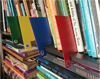 مقسم أرفف الكتب ، فواصل سجل الفينيل LP